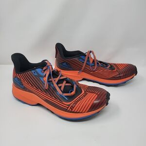 Columbia Trail Shoes Men's Orange and Black Athletic Shoes